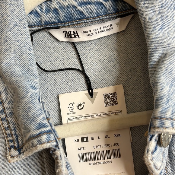 Zara Denim Dress OR Vest 🤩 - Picture 6 of 11